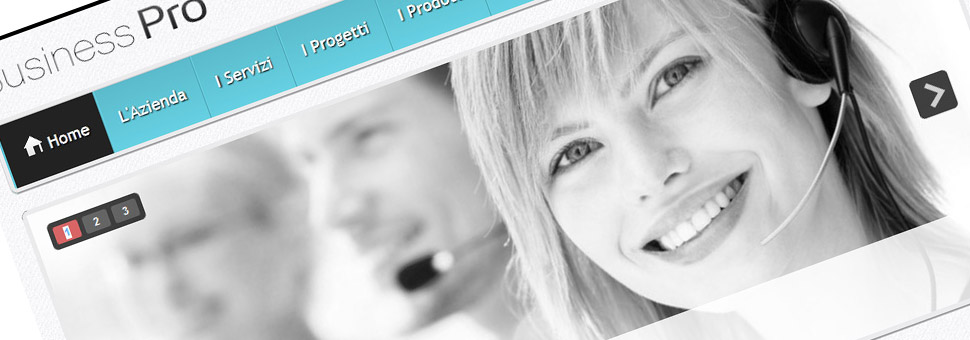 TEMPLATE BUSINESS PRO 2-5Template professionale per Business Companies  demo  Info template 