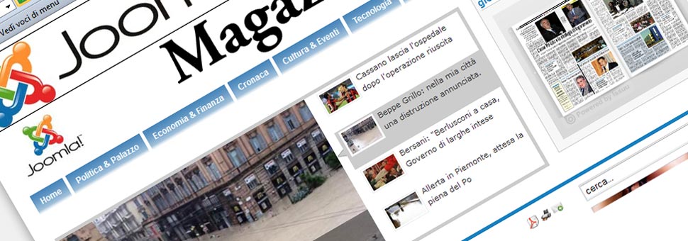 TEMPLATE MAGAZINE FREEScarica e prova gratis il Template Magazine Free Demo Download Guida