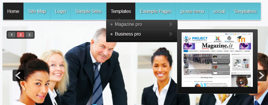 css template Joomla