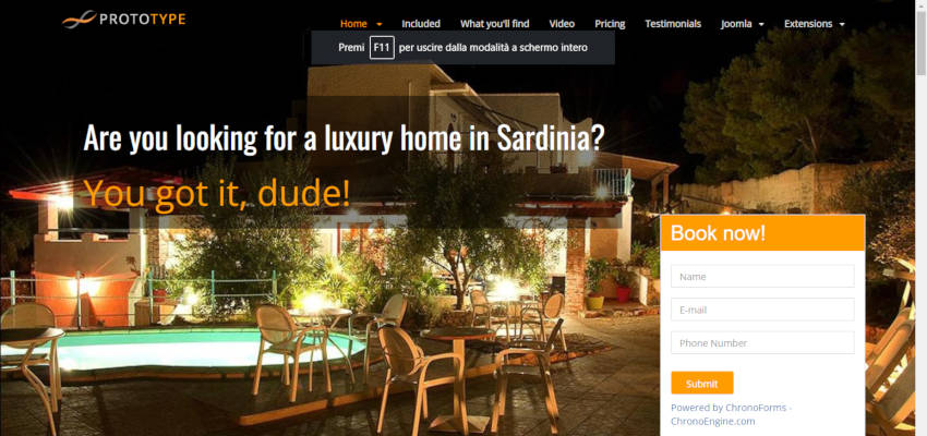 vendere template epr joomla