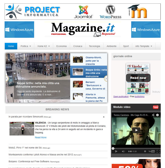 template newspaper pro