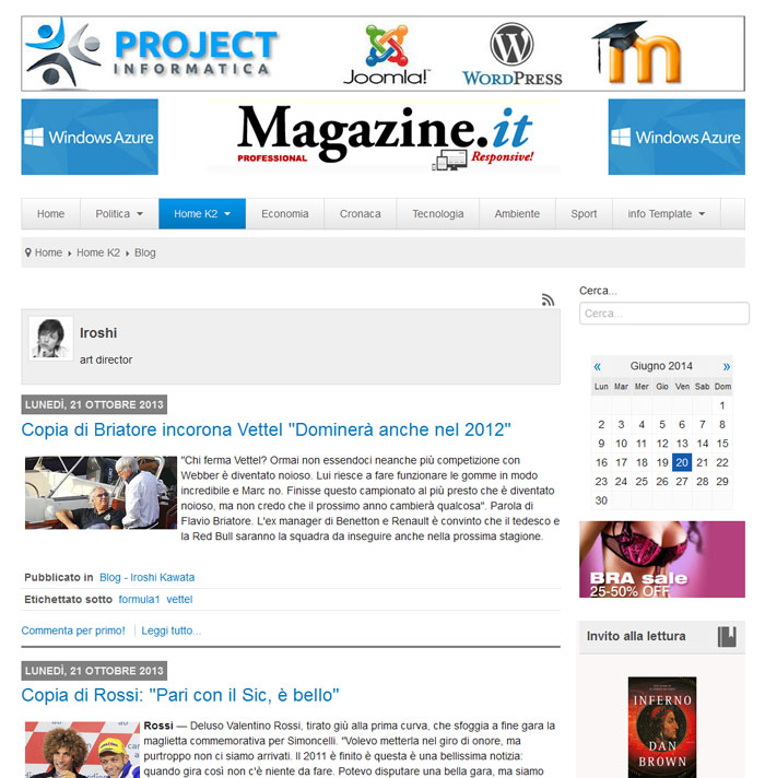 template newspaper pro