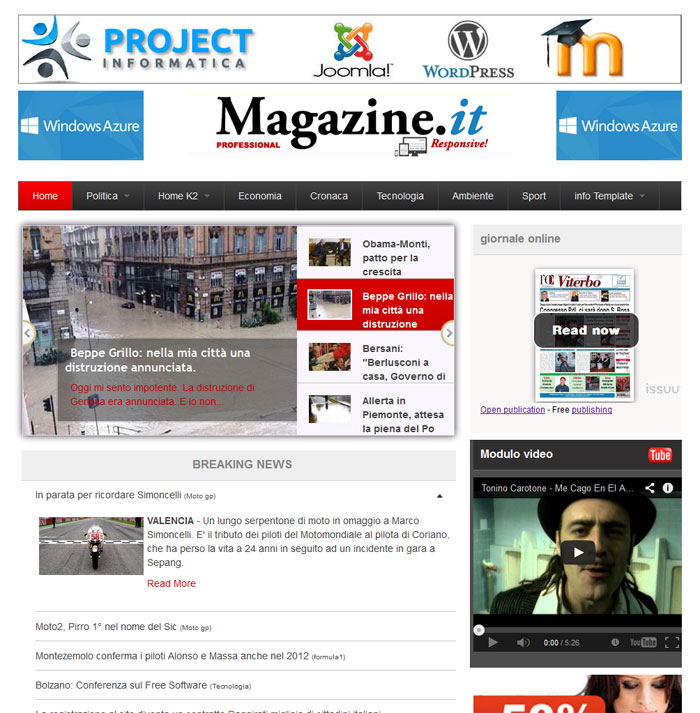 template newspaper pro