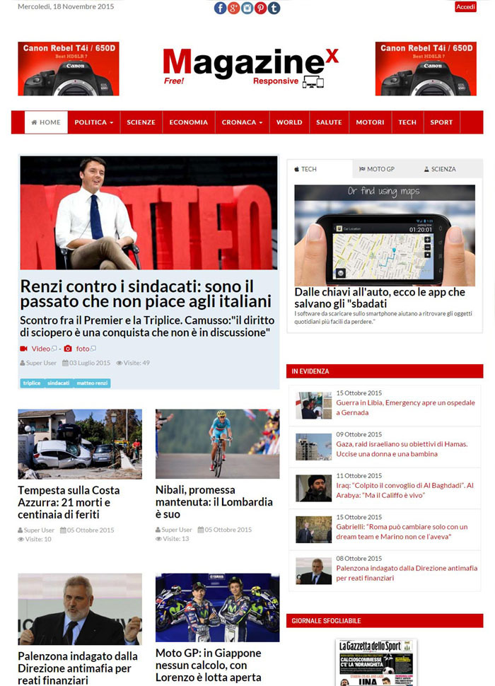 template newspaper pro
