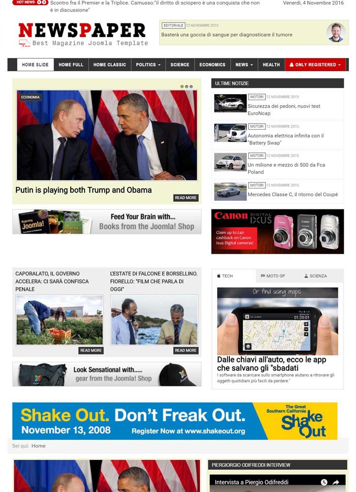 template newspaper pro