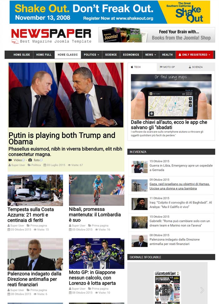 template newspaper pro