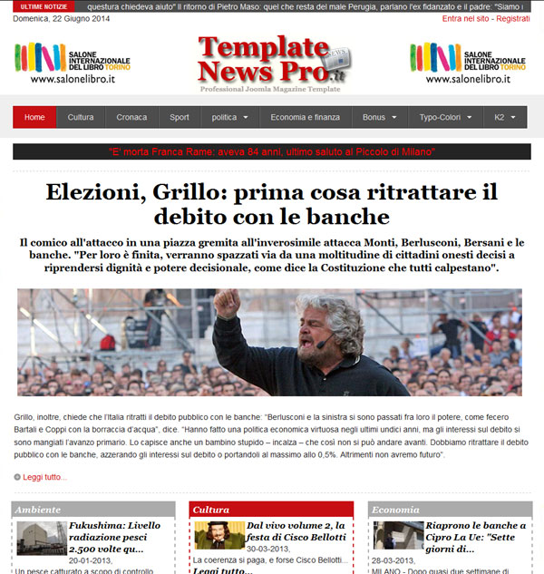 template newspaper pro
